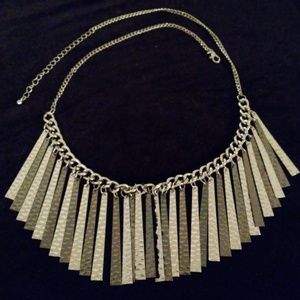 Shades of Silver and Grey Necklace